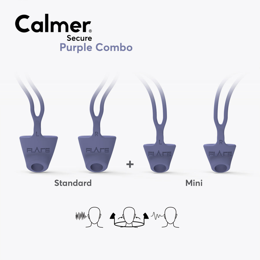 Flare Calmer Night Mini – Small Sleeping Ear Plugs Alternative – Reduce  Annoying Noises Without Blocking Sound – Extra Soft Reusable Silicone –  Black