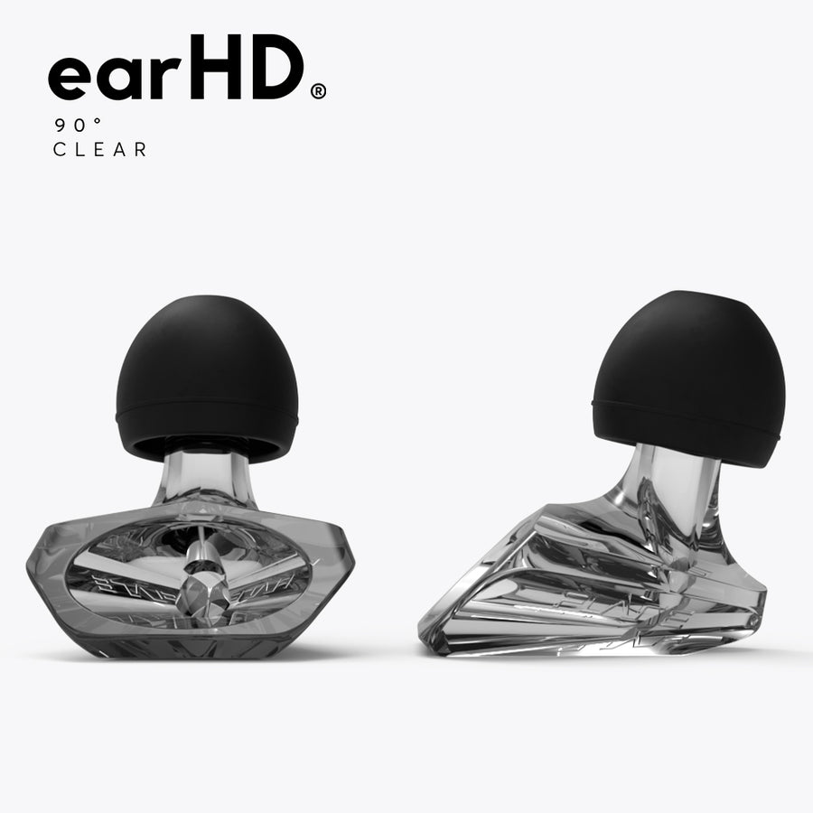 FLARE AUDIO EarHD 90 Black - in-Ear Device to Focus Sound in Front and  Reduce Background Noise for Conversations, Listening to TV, Nature or Live
